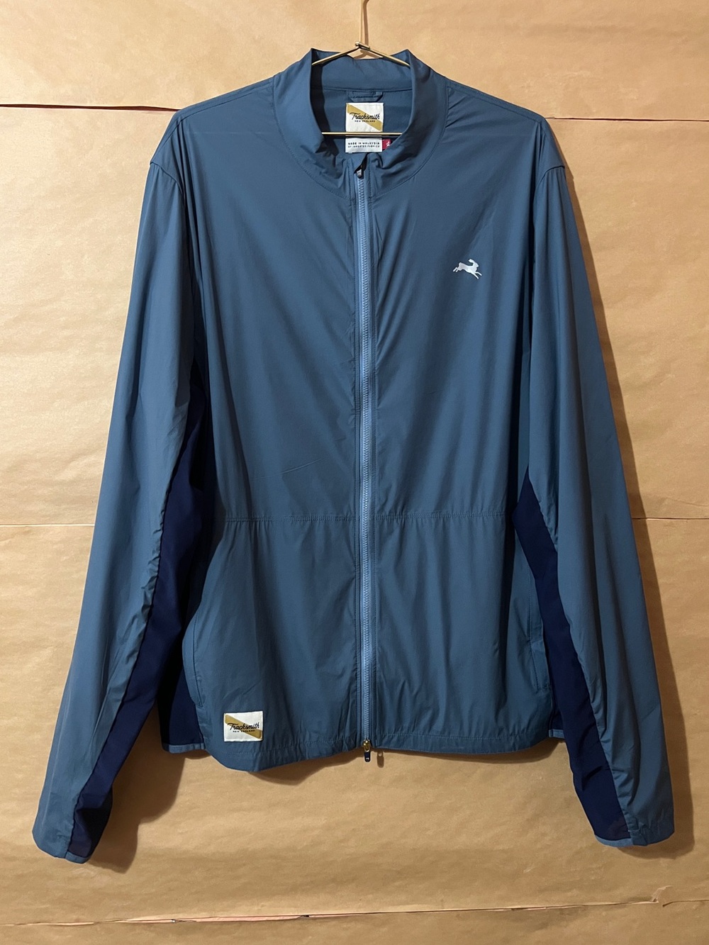 Tracksmith | Men's Chiltern Jacket Lightweight Running Jacket Mesh Back Size XL